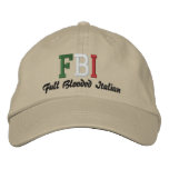 FBI, Full Blooded Italian! Baseball Cap