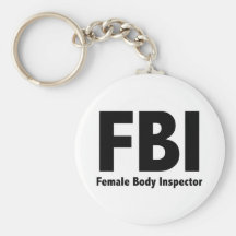 FBI Mr Funny Rude Humour Keychains