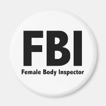 FBI Mr Funny Rude Humour Magnets