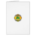 FD Shamrock White Cards