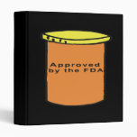 FDA 3 RING BINDER