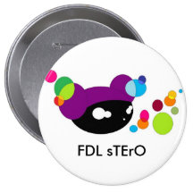 FDL sTErO Pinback Button
