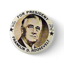 FDR 1940 - Button