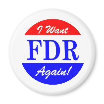 FDR - America's Greatest President Tribute Magnets