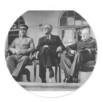 fdr_churchill_stalin_2 round sticker