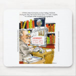 FDR Fireside Speech Funny Cartoon Gifts & Tees mousepads