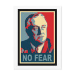 FDR No Fear Post Card