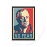 FDR No Fear Sticker