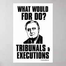 FDR: Tribunals & Executions Print