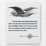 FDR War Quote Mouse Pads