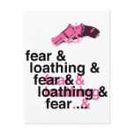 Fear and Loathing Post Card