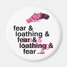 Fear and Loathing Refrigerator Magnet