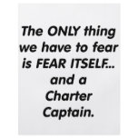 Fear Charter Captain Flyers