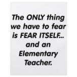 Fear elementary teacher flyer