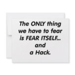 fear hack invitations