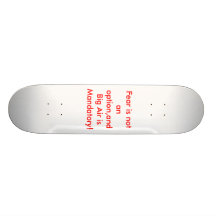 Fear is not an option,and Big Air is Mandatory! Skateboard Deck