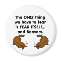 Fear Itself Beavers Refrigerator Magnets