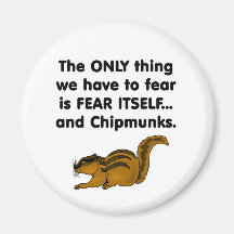 Fear Itself Chipmunks Refrigerator Magnets