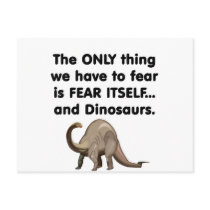 Fear Itself Dinosaurs 1 Post Card