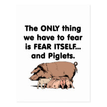 Fear Itself PigLets Postcard