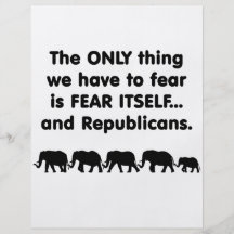 Fear Itself Republicans Custom Flyer