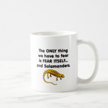 Fear Itself salamanders Mug