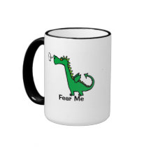 Fear Me Dragon Coffee Mug