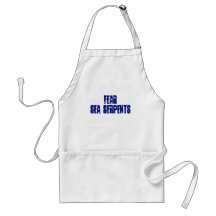 Fear Sea Serpents Apron
