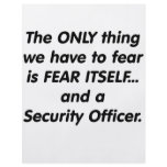 Fear Security officer Flyer