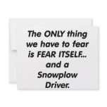 fear snowplow driver announcements