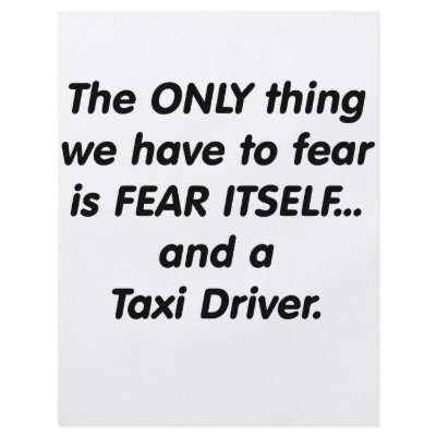 Fear Taxi Driver Custom Flyer by Fear_Itself