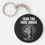 Fear The Face Wash Key Chains
