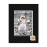 Fear the Fuzzy! postcards