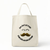 Fear The Moustache Bag Light