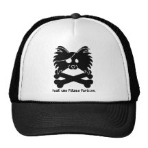 Fear the Pirate Papillon Trucker Hat