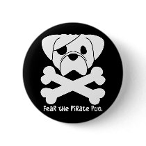 Fear the Pirate Pug