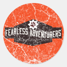 fearles IIVX.png Adesivo Em Formato Redondo