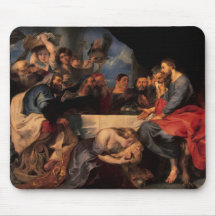 Feast in the house of Simon the Pharisee, c.1620 Mouse Pads