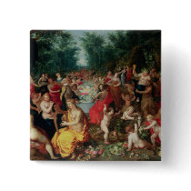 Feast of the Gods Pinback Buttons