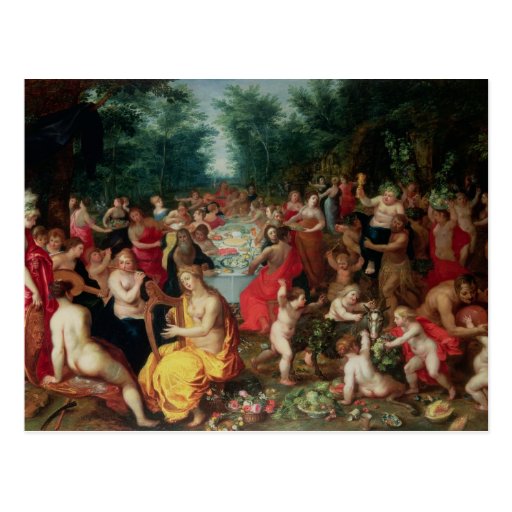 Feast of the Gods Post Cards