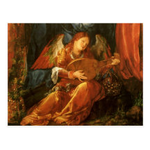 Feast of the Rose Garlands, detail Albrecht Durer Postcards