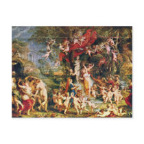 Feast Of Venus By Rubens Peter Paul (Best Quality) Post Card