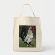 feather 014, Buy Fresh, Buy Local !Hooves and H... Bag