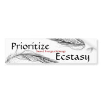 feather, bird feather 1, bird feather 1, Ecstas... Bumper Stickers