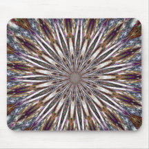 Feather Kaleidoscope Mousepad
