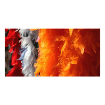 Feather Photo Card Template