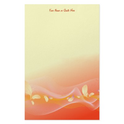 Feather Song Stationery Design by uniqueprints