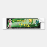 Feathered and Free Logo Bumper Stickers