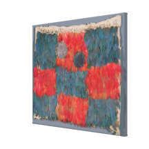 Feathered cape gallery wrap canvas