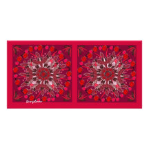 "FEATHERED DREAMS" CARD PHOTO CARD TEMPLATE